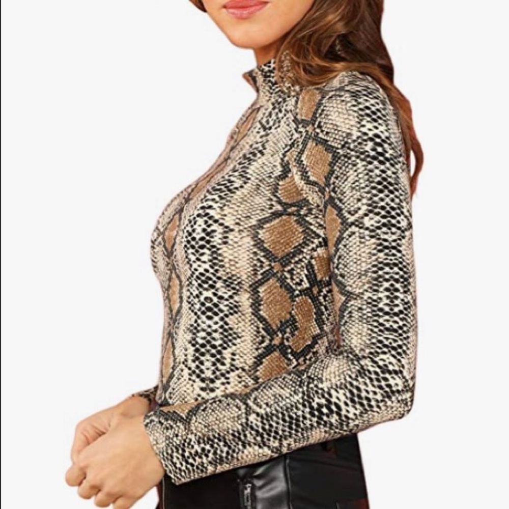 Snakeskin Body Suit - Picture 3 of 11